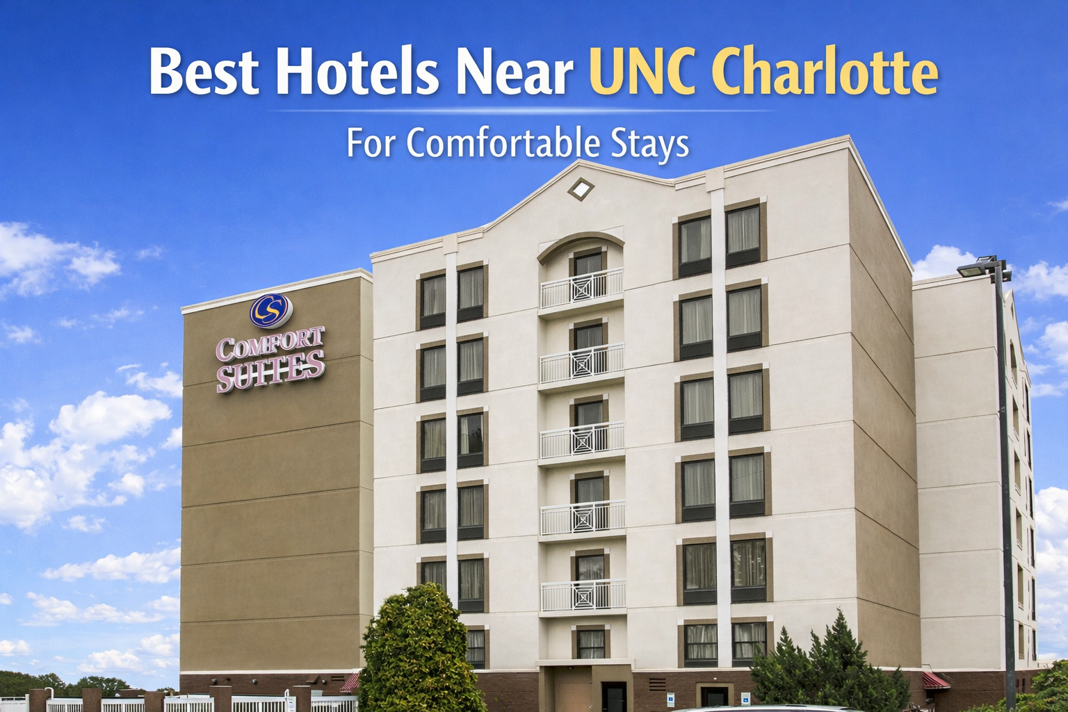 Best Hotels Near UNC Charlotte for Comfortable Stays