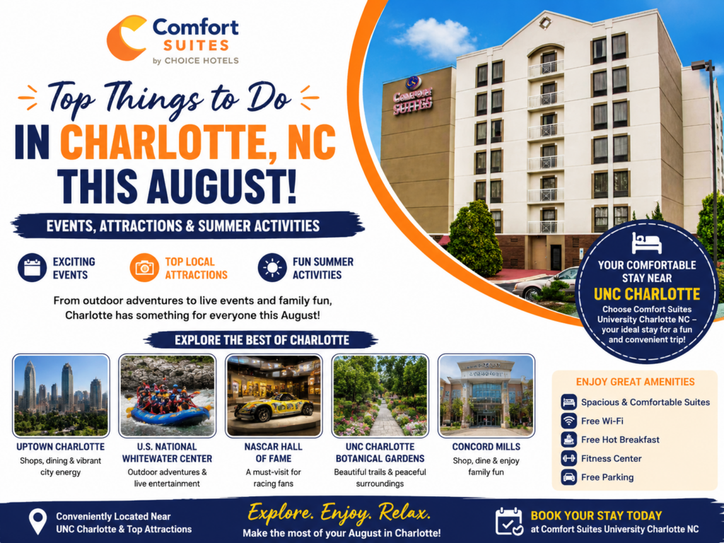 Things to Do in Charlotte NC in August