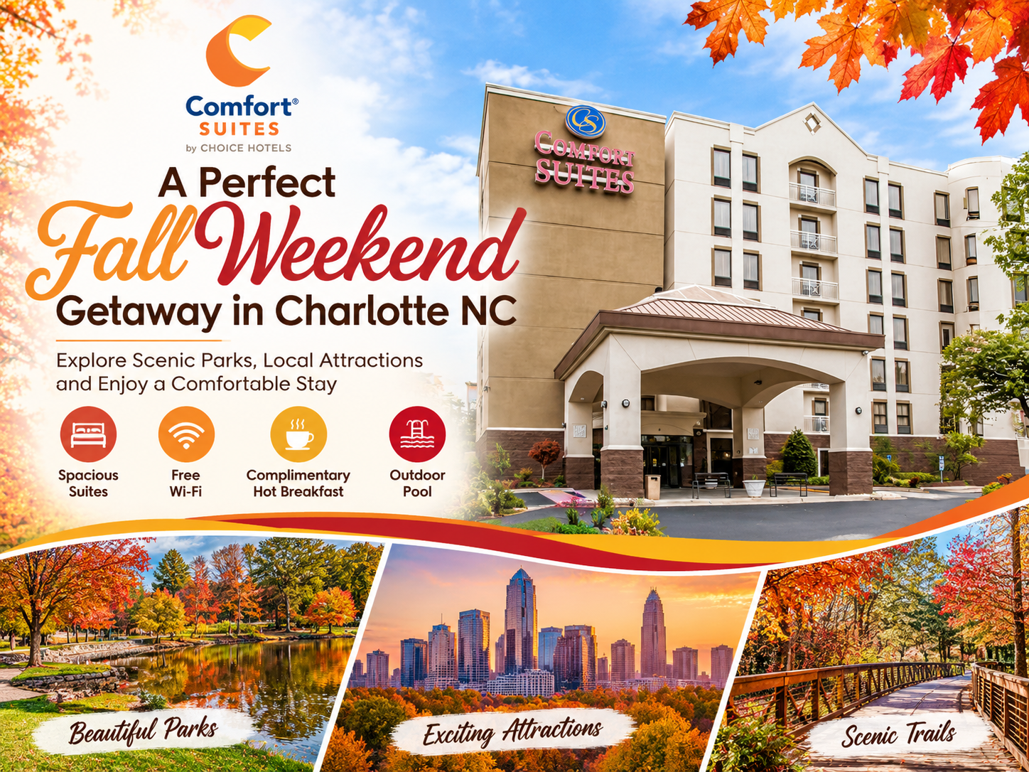 Discover a Memorable Fall Weekend Getaway in Charlotte NC